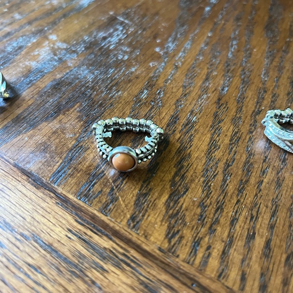 Paparazzi Elegant Gold , Brown and Silver Tone Women's Rings Set 3 - Picture 3 of 6